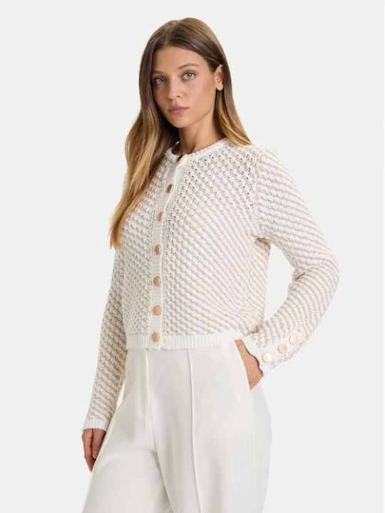 Obrázek produktu French Connection Kardigan 78ZCE Écru Regular Fit Krémová