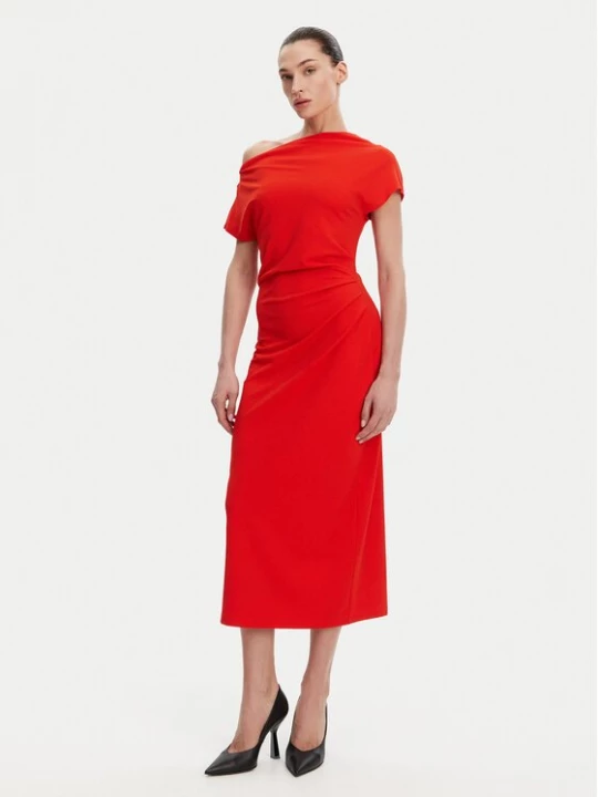 Obrázek produktu French Connection Koktejlové šaty 71YDO Červená Slim Fit