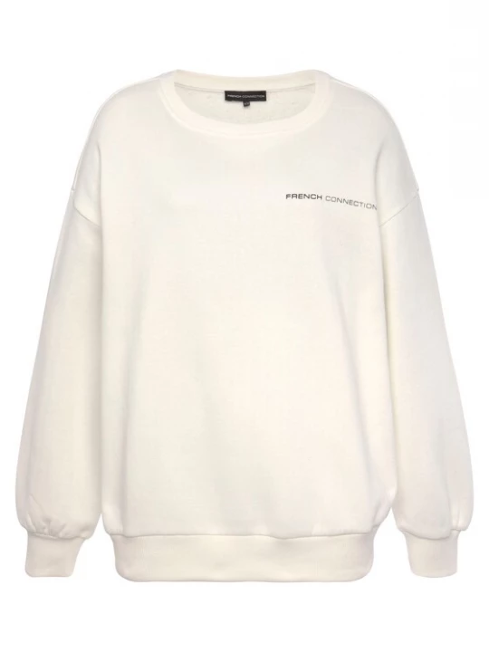 Obrázek produktu FRENCH CONNECTION Mikina  černá / offwhite