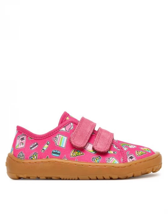 Obrázek produktu Froddo Bačkory Barefoot Canvas G1700440-10 S Růžová