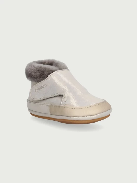 Obrázek produktu Froddo boty kojenecké kožené BAREFOOT FURRY WALK béžová