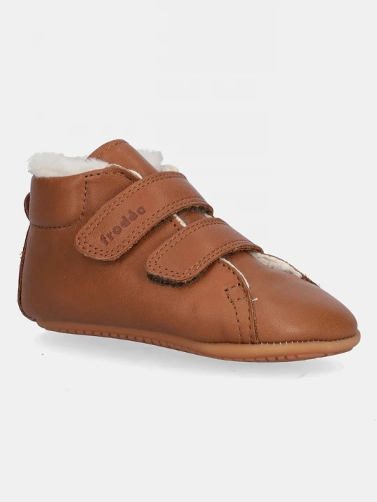 Obrázek produktu Froddo Kojenecké kožené boty Froddo PREWALKERS FURRY BASIC hnědá