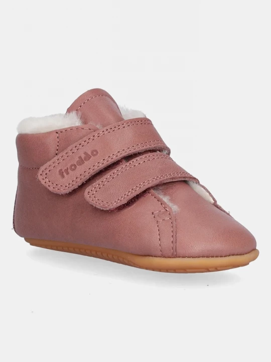 Obrázek produktu Froddo Kojenecké kožené boty Froddo PREWALKERS FURRY BASIC růžová