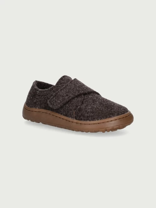 Obrázek produktu Froddo Pantofle dětské BAREFOOT WOOLY hnědá