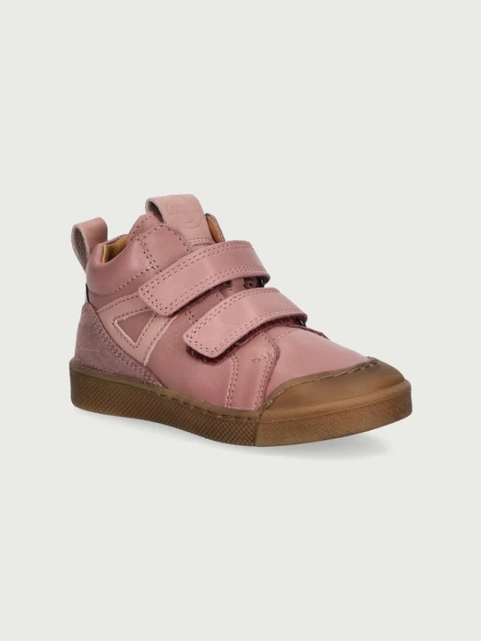 Obrázek produktu Froddo Polobotky dětské kožené ROSARIO HIGH-TOP růžová