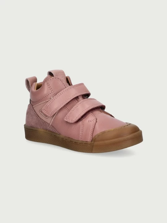 Obrázek produktu Froddo Polobotky dětské kožené ROSARIO HIGH-TOP růžová