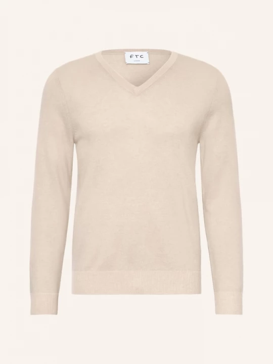Obrázek produktu Ftc Cashmere Kašmírový Svetr béžová