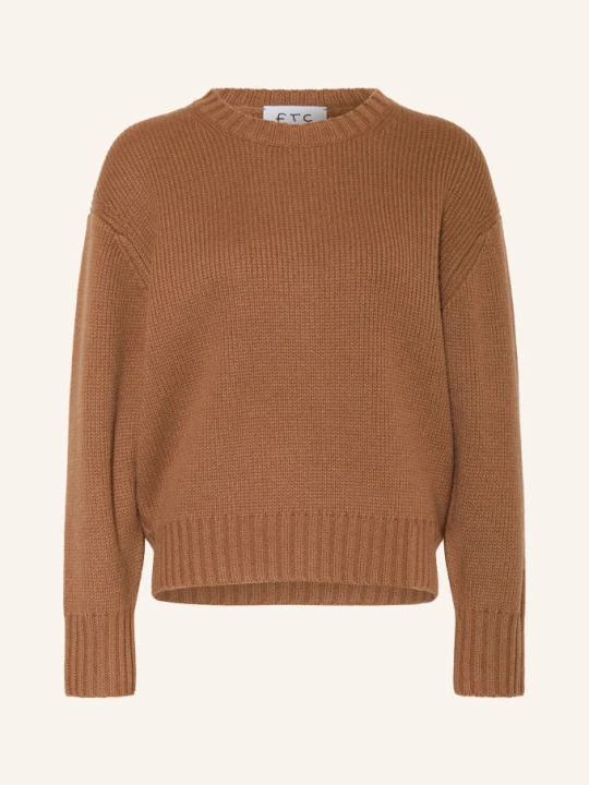 Obrázek produktu Ftc Cashmere Kašmírový Svetr hnědá