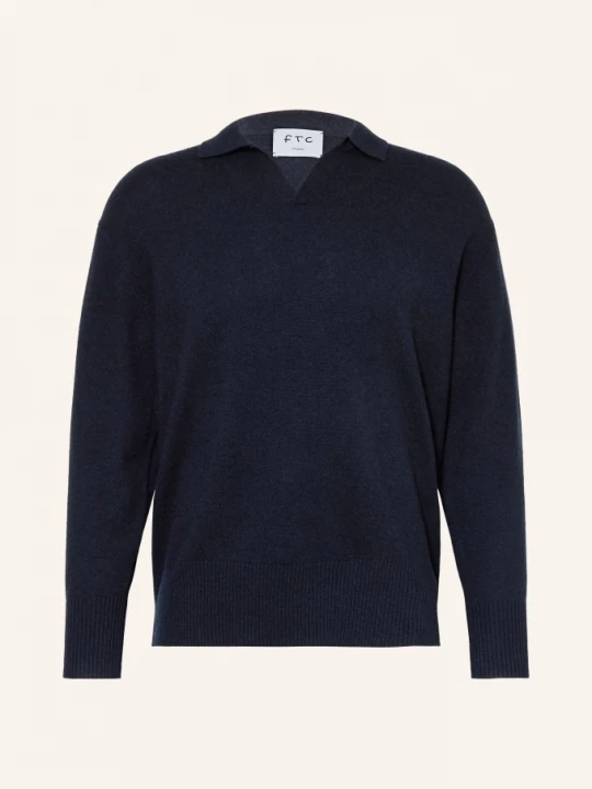 Obrázek produktu Ftc Cashmere Kašmírový Svetr tmavě modrá