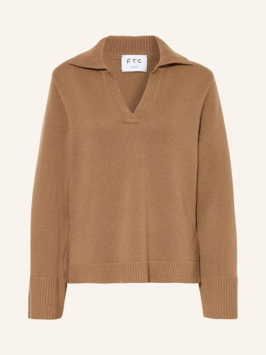 Obrázek produktu Ftc Cashmere Kašmírový Svetr velbloudí