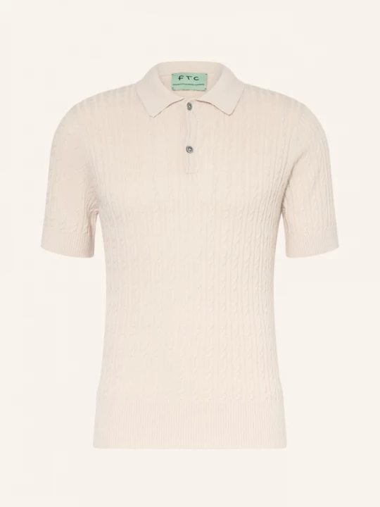 Obrázek produktu Ftc Cashmere Pletené Polo Tričko velbloudí
