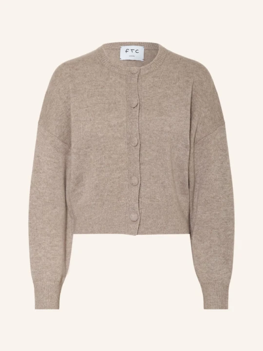 Obrázek produktu Ftc Cashmere Pletený Svetr Z Kašmíru černošedá