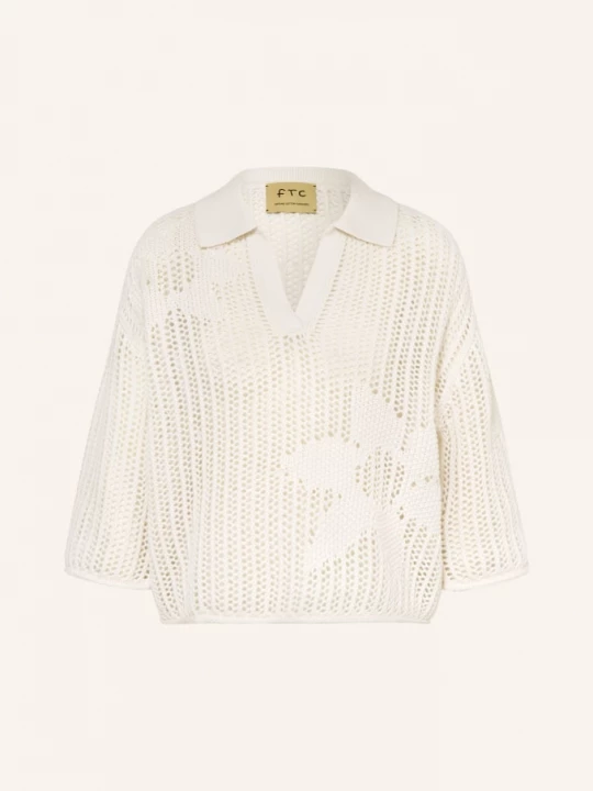 Obrázek produktu Ftc Cashmere Svetr S Kašmírem A 3/4 Rukávy režná