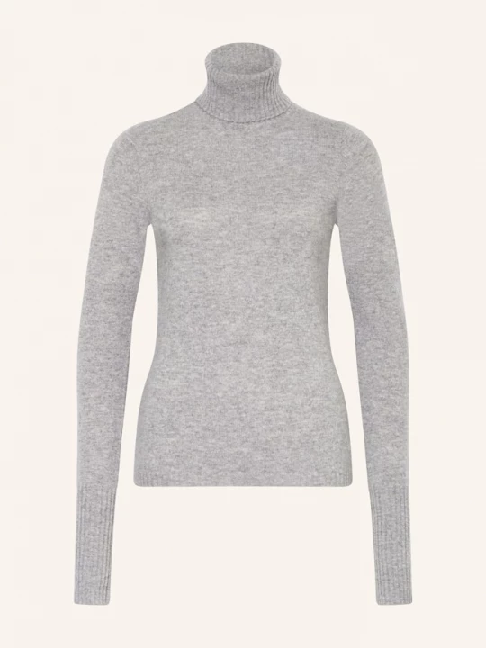 Obrázek produktu Ftc Cashmere Svetr S Rolákem Z Kašmíru světle šedá