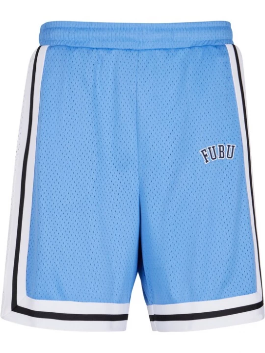 Obrázek produktu FUBU Kalhoty  světlemodrá / černá / bílá