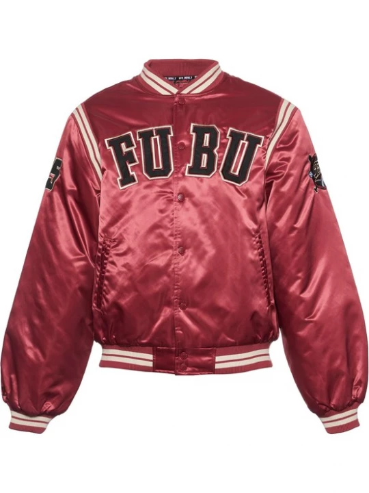 Obrázek produktu FUBU Přechodná bunda červená třešeň / černá / bílá