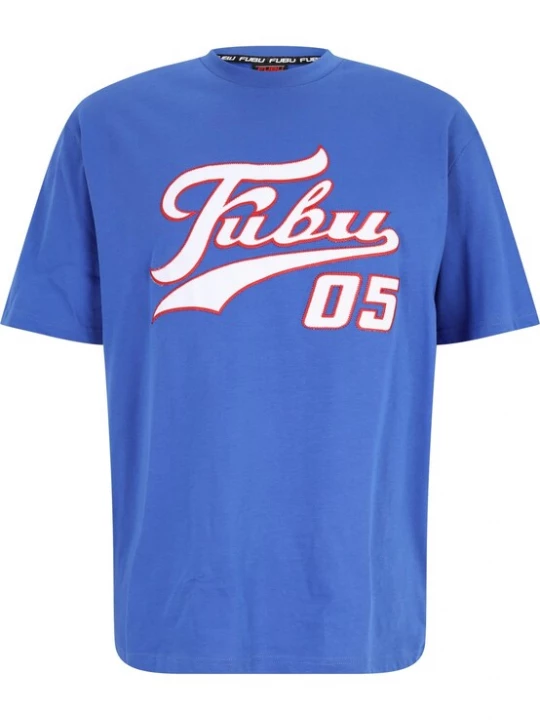 Obrázek produktu FUBU Tričko modrá / krvavě červená / bílá