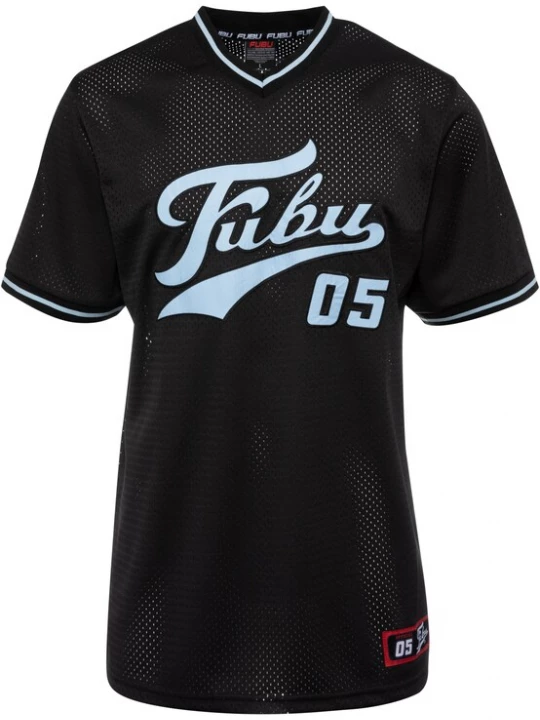 Obrázek produktu FUBU Tričko 'Varsity'  světlemodrá / černá