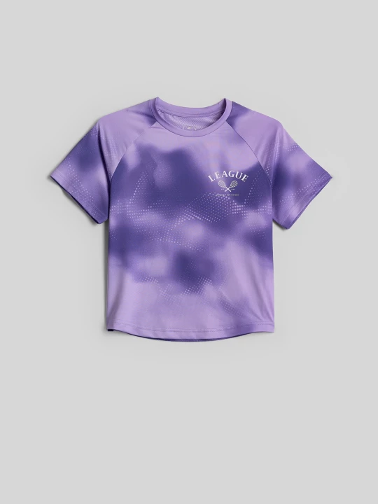 Obrázek produktu Sportovní tričko rychleschnoucí dívčí - multicolor 4F