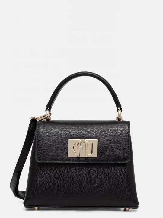 Obrázek produktu Furla crossbody kabelka dámská kožená 1927 Mini Top Handle černá