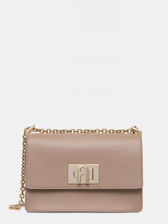 Obrázek produktu Furla crossbody kabelka dámská kožená béžová