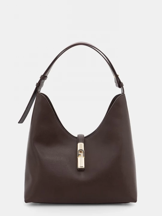 Obrázek produktu Furla hobo kabelka dámská kožená hnědá