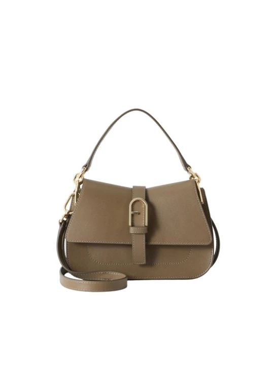 Obrázek produktu FURLA Kabelka 'FLOW MINI' šedobéžová