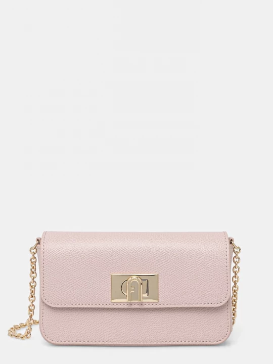 Obrázek produktu Furla kabelka přes rameno dámská kožená 1927 Mini Crossbody růžová