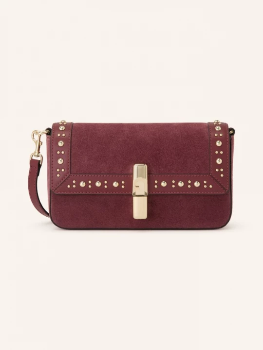 Obrázek produktu Furla Kabelka Přes Rameno Iride Small S Cvočky tmavě červená / zlatá
