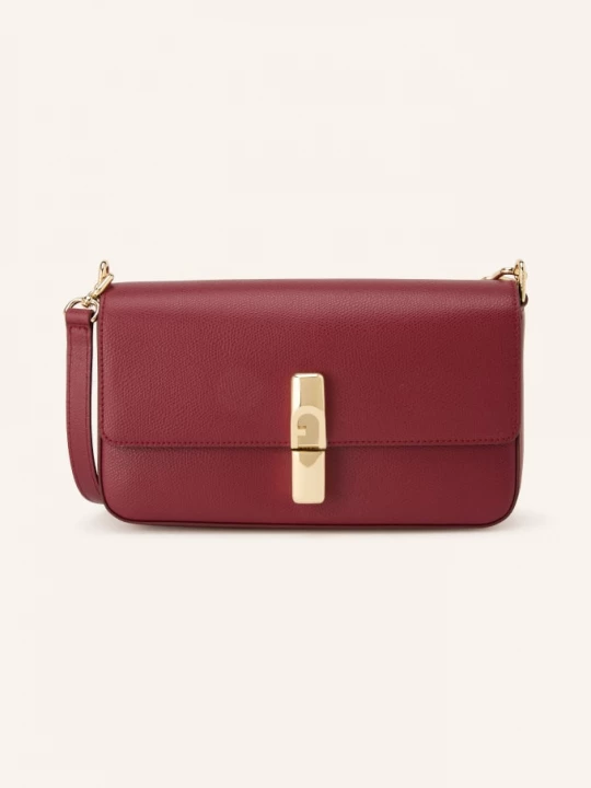 Obrázek produktu Furla Kabelka Přes Rameno Iride Small tmavě červená / zlatá