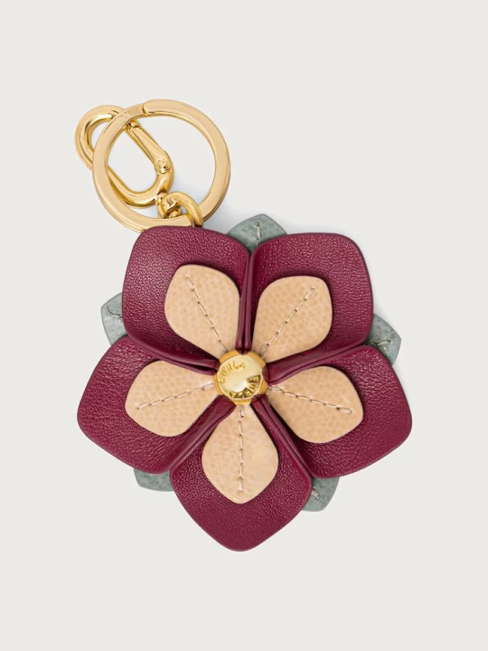 Obrázek produktu Furla klíčenka dámská Allegra Hibiscus Keyring růžová
