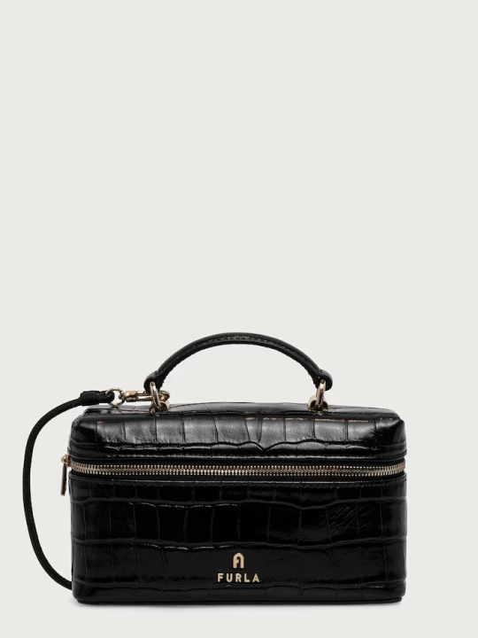 Obrázek produktu Furla Kosmetická taštička dámská kožená Camelia Micro černá