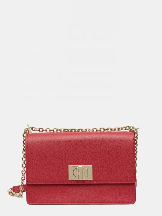 Obrázek produktu Furla kožená kabelka červená
