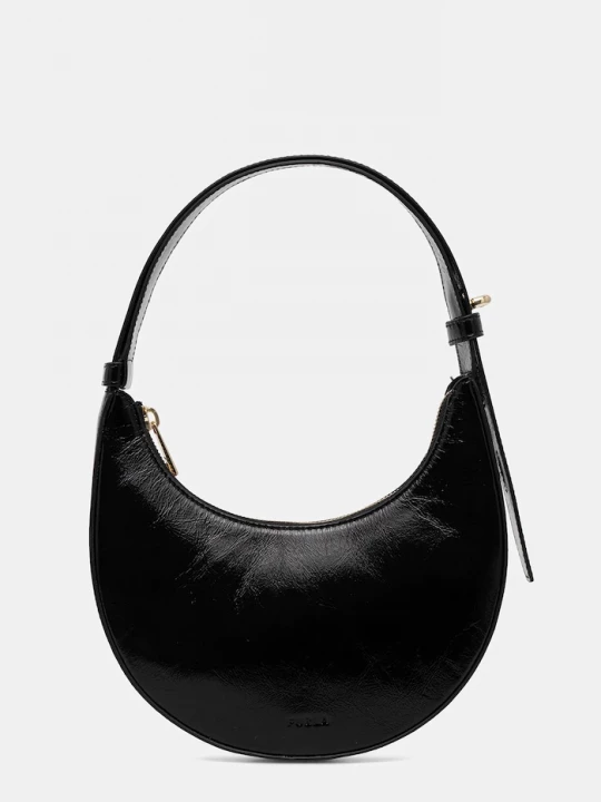 Obrázek produktu Furla Kožená kabelka Furla černá