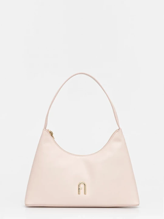 Obrázek produktu Furla Kožená kabelka Furla růžová