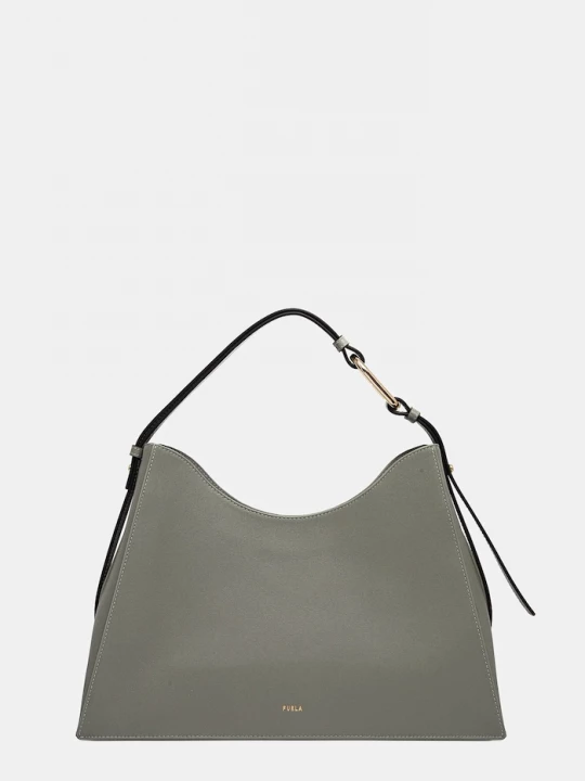 Obrázek produktu Furla Kožená kabelka Furla zelená