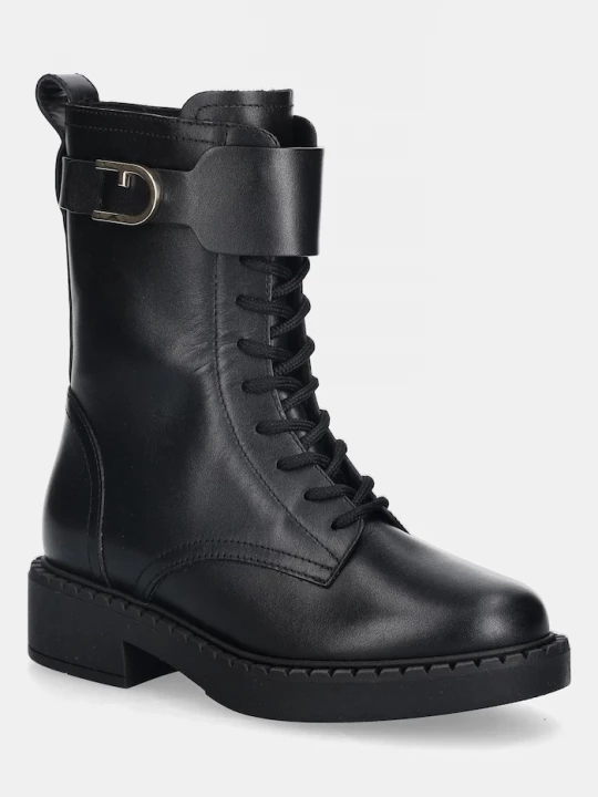 Obrázek produktu Furla Kožené boty New Legacy Army Boot černá