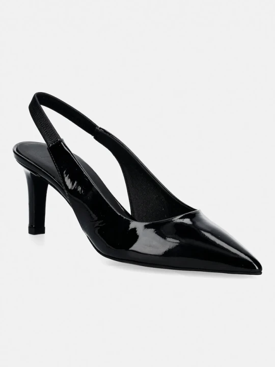 Obrázek produktu Furla Kožené lodičky Essential Slingback černá