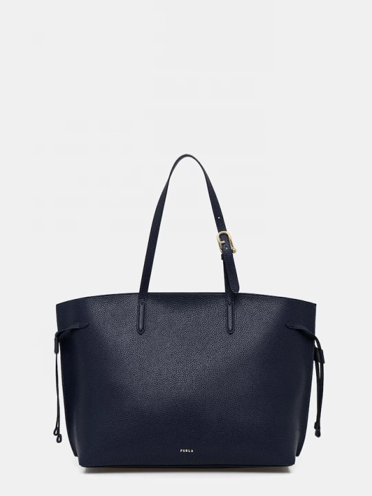 Obrázek produktu Furla nákupní taška dámská kožená Ava L Tote námořnická modř