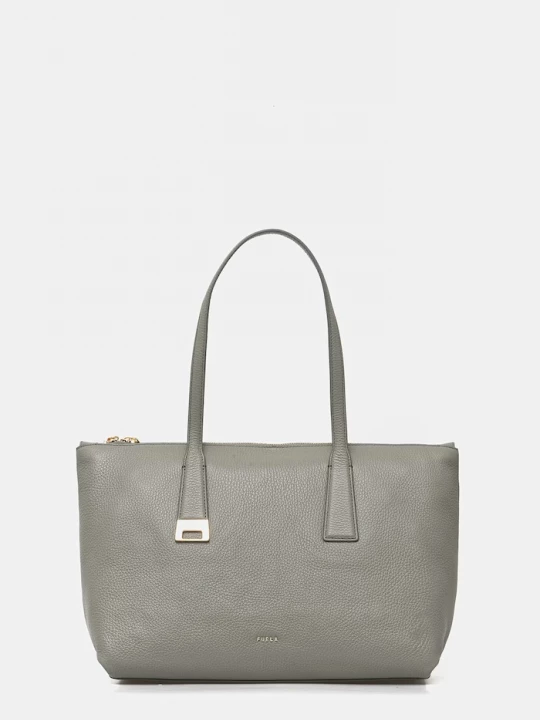Obrázek produktu Furla nákupní taška dámská kožená Olivia M Tote zelená