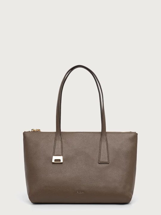 Obrázek produktu Furla nákupní taška dámská kožená Olivia M Tote zelená