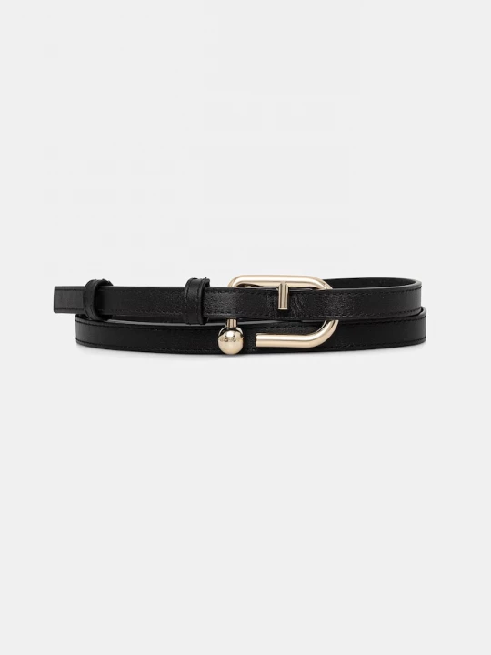 Obrázek produktu Furla pásek dámský kožený černá