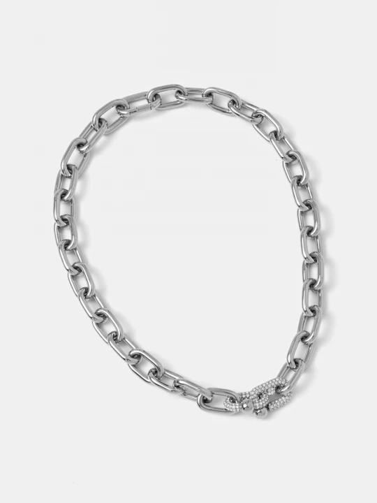 Obrázek produktu Furla řetízek dámský kovový stříbrná