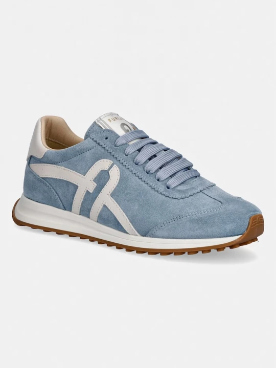 Obrázek produktu Furla Retro sneakers boty dámské semišové modrá