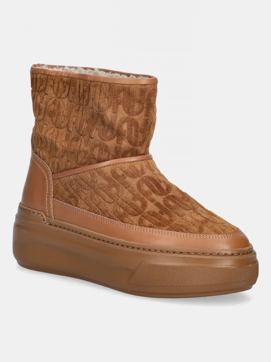 Obrázek produktu Furla Semišové sněhule Furla Nuage Snow Boot hnědá
