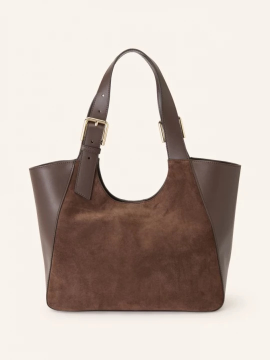 Obrázek produktu Furla Shopper Dora Medium tmavě hnědá / zlatá