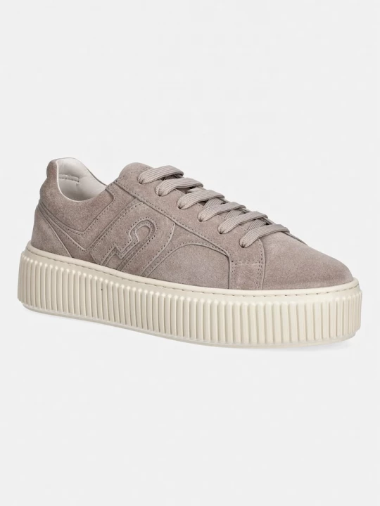 Obrázek produktu Furla Sky Lace-Up sneakers boty dámské semišové hnědá