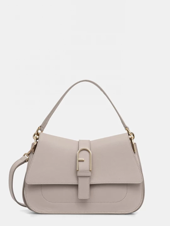 Obrázek produktu Furla taška dámská kožená Flow M Top Handle béžová