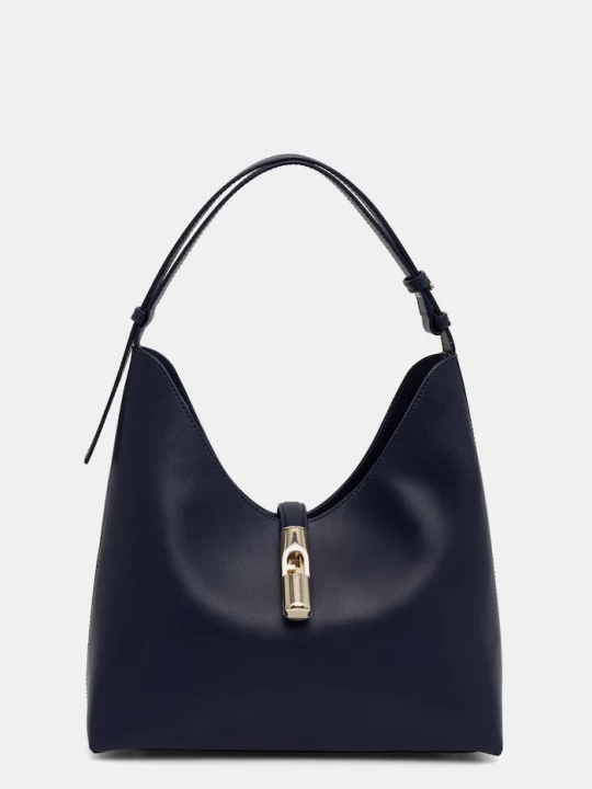 Obrázek produktu Furla taška dámská kožená Goccia M námořnická modř
