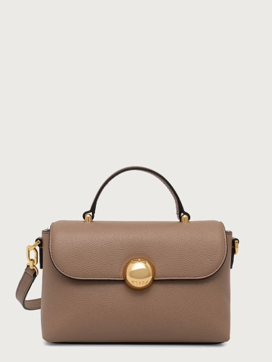 Obrázek produktu Furla taška dámská kožená Moonlight Mini Top Handle hnědá